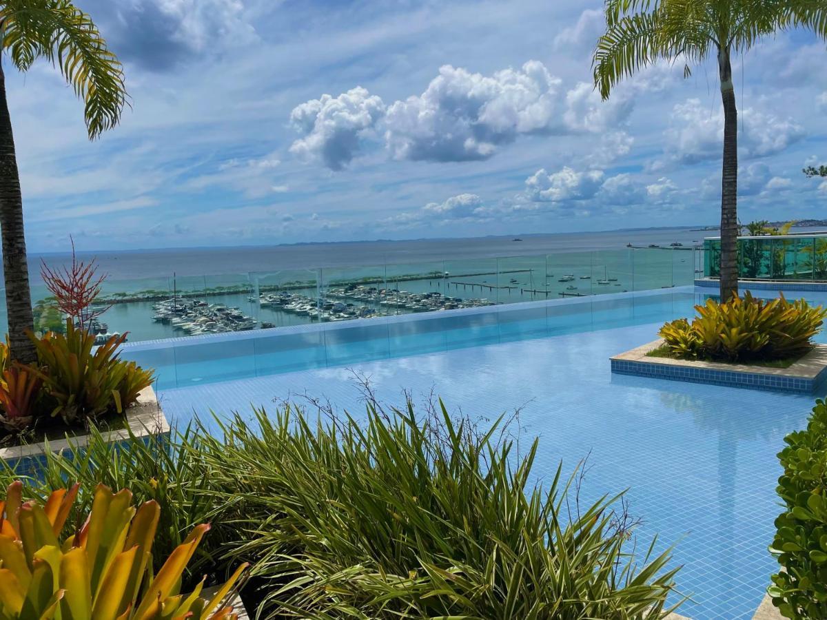 Cloc Marina Vista Mar P/ A Baia De Todos Os Santos Lägenhet Salvador Exteriör bild