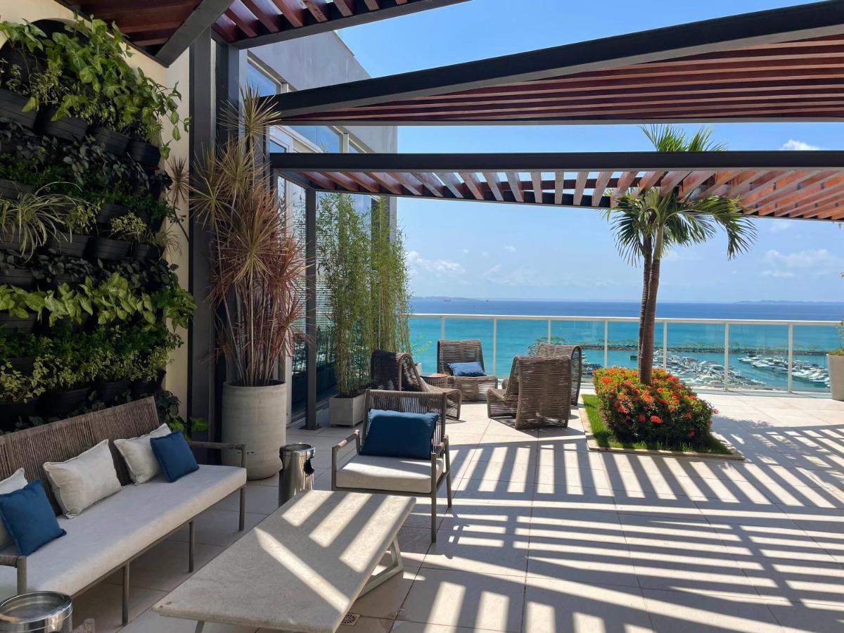 Cloc Marina Vista Mar P/ A Baia De Todos Os Santos Lägenhet Salvador Exteriör bild