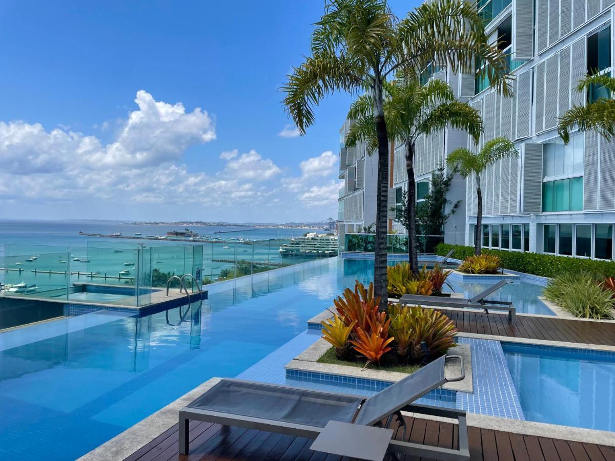 Cloc Marina Vista Mar P/ A Baia De Todos Os Santos Lägenhet Salvador Exteriör bild
