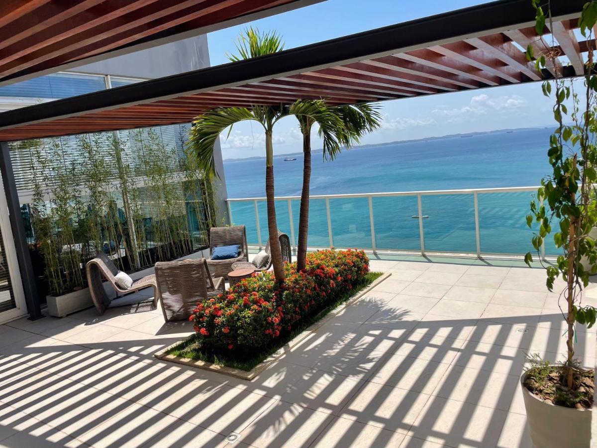 Cloc Marina Vista Mar P/ A Baia De Todos Os Santos Lägenhet Salvador Exteriör bild