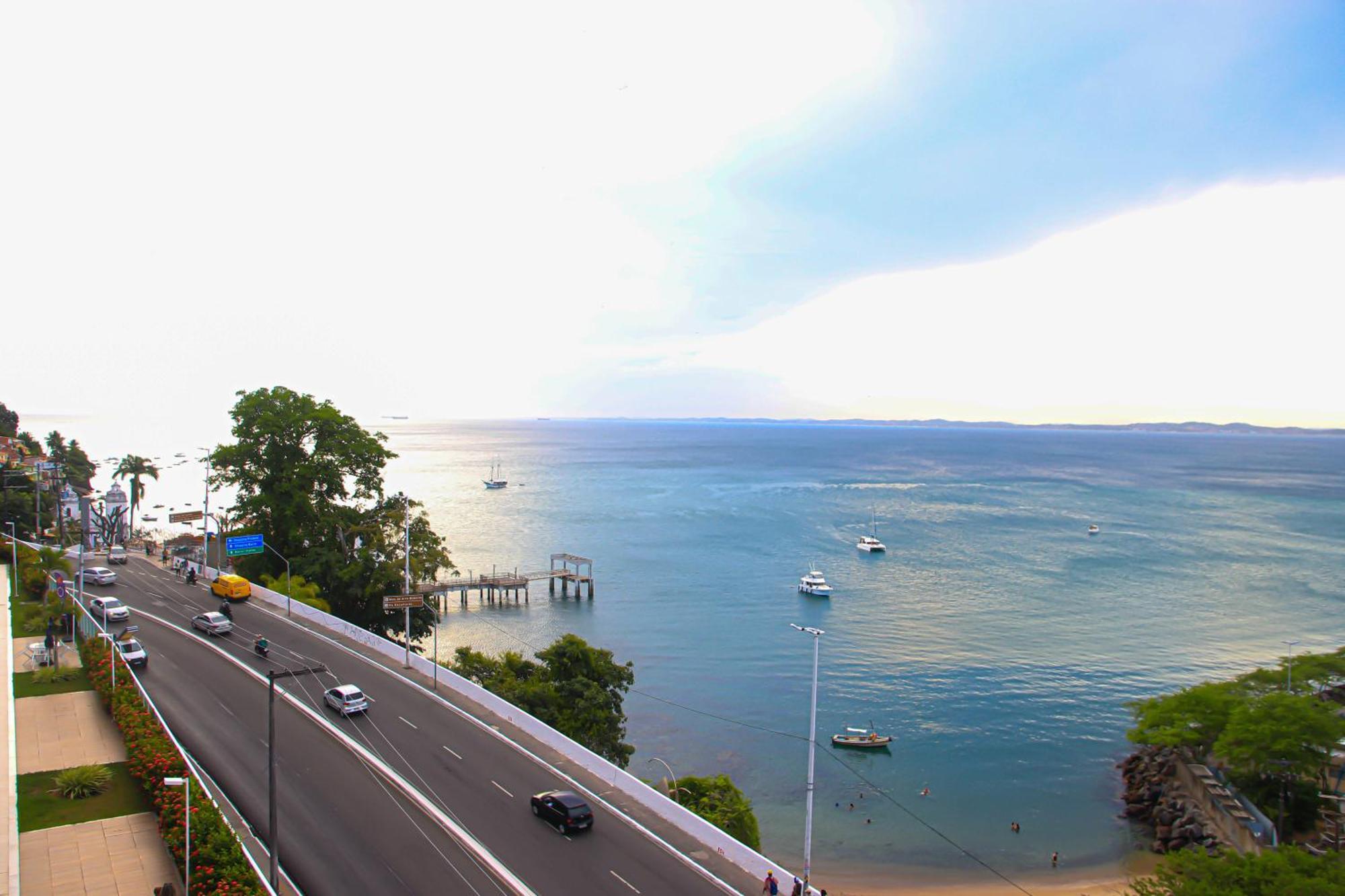 Cloc Marina Vista Mar P/ A Baia De Todos Os Santos Lägenhet Salvador Exteriör bild