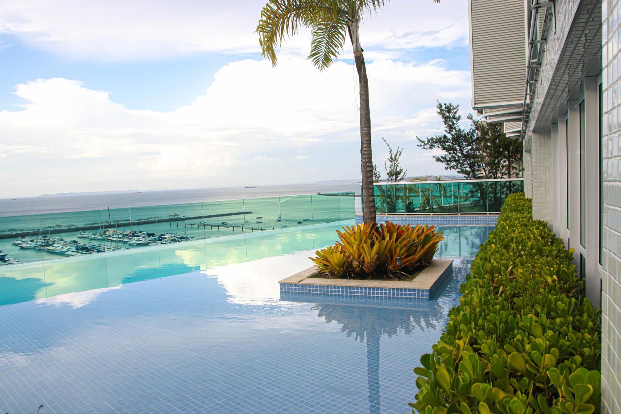 Cloc Marina Vista Mar P/ A Baia De Todos Os Santos Lägenhet Salvador Exteriör bild