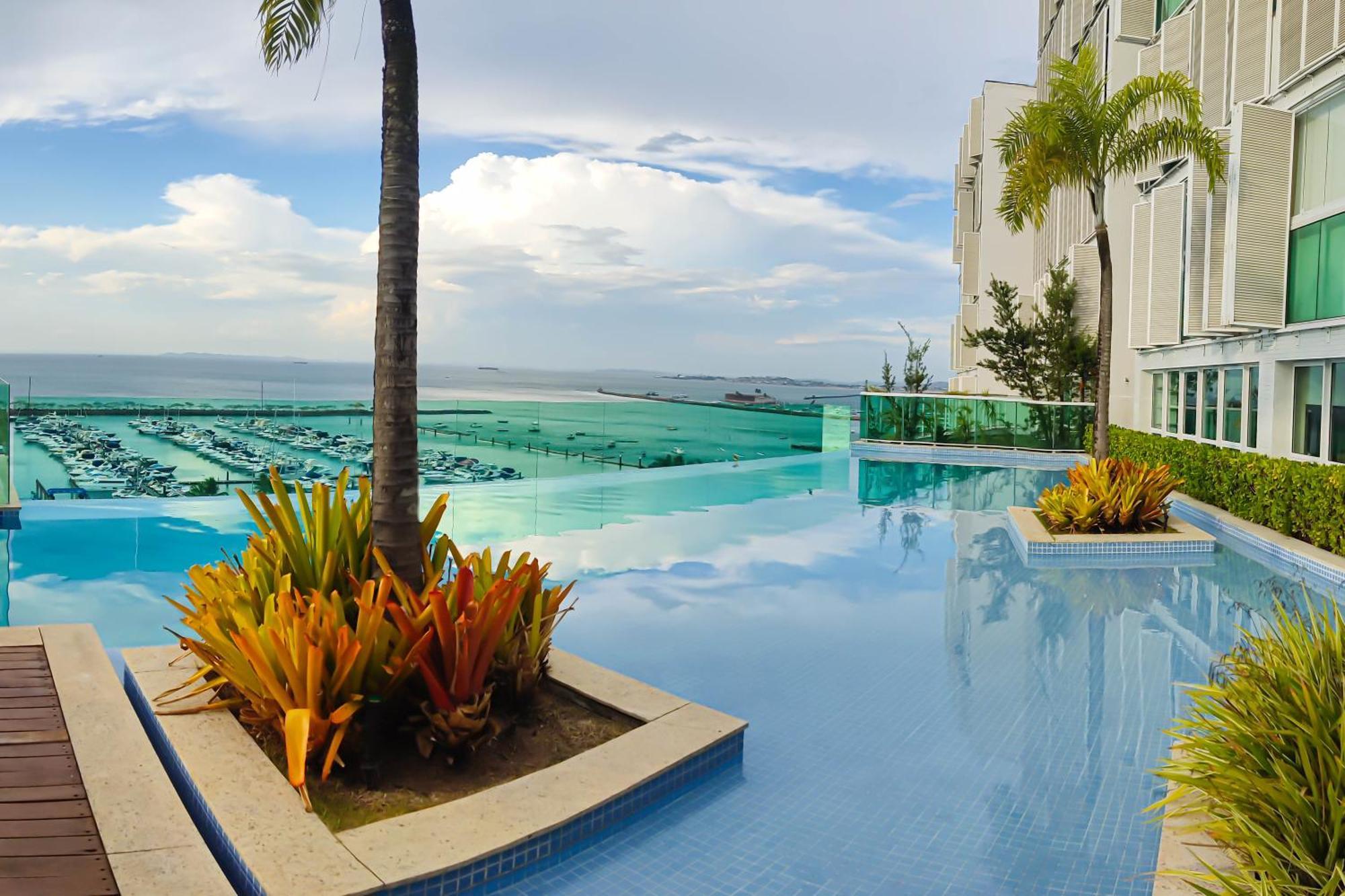 Cloc Marina Vista Mar P/ A Baia De Todos Os Santos Lägenhet Salvador Exteriör bild